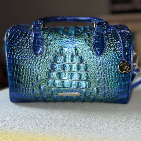 Brahmin Stacy royalty ombré Melbourne bag - Picture 6 of 13